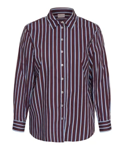 Dames blouse bordeaux