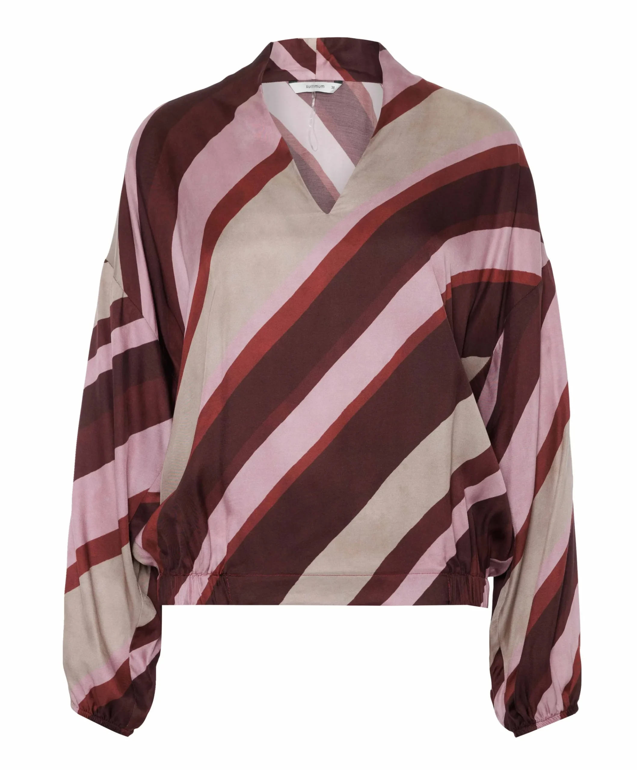 Dames blouse bordeaux