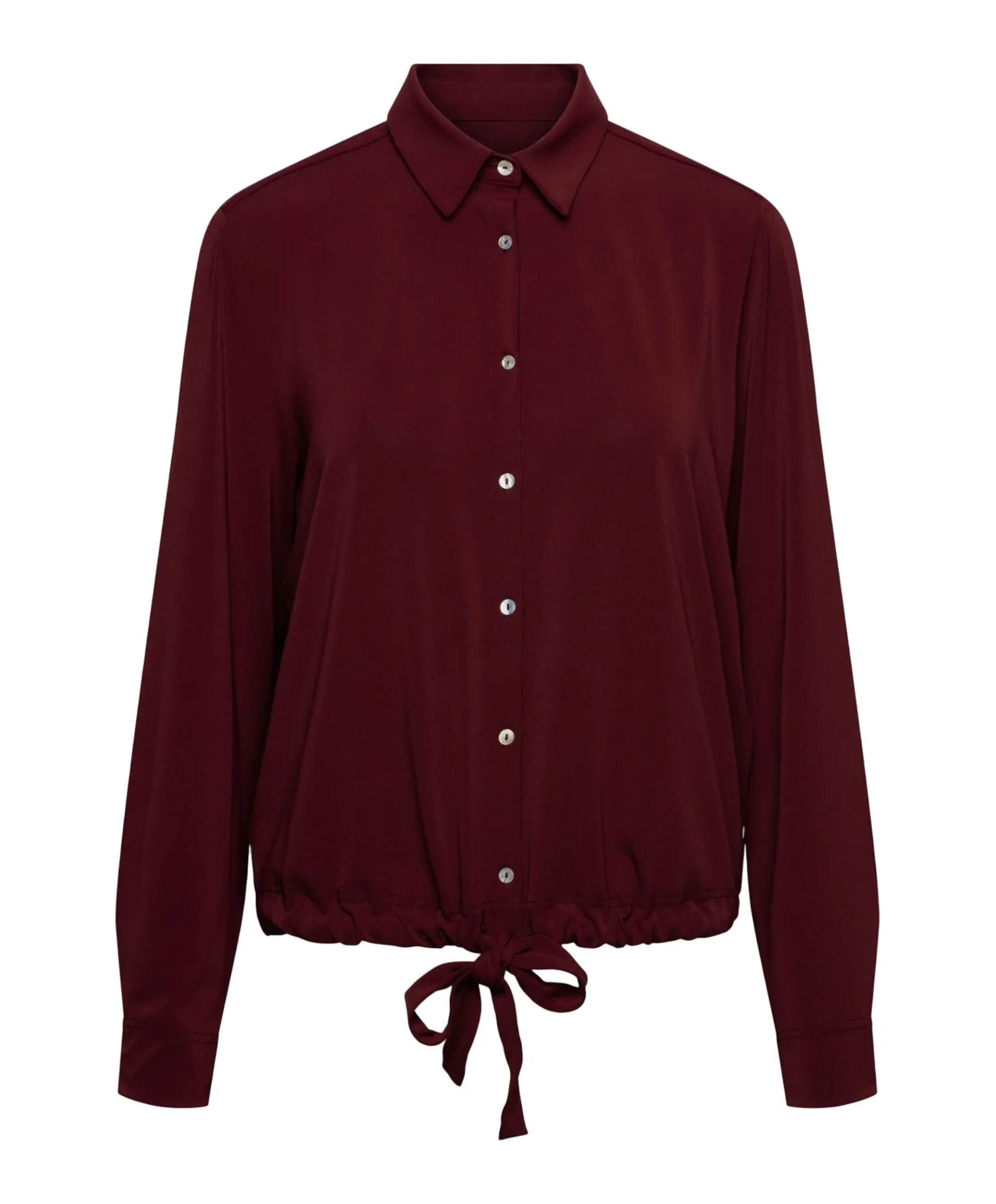 Dames blouse bordeaux