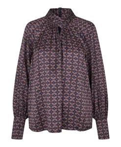 Dames blouse bordeaux