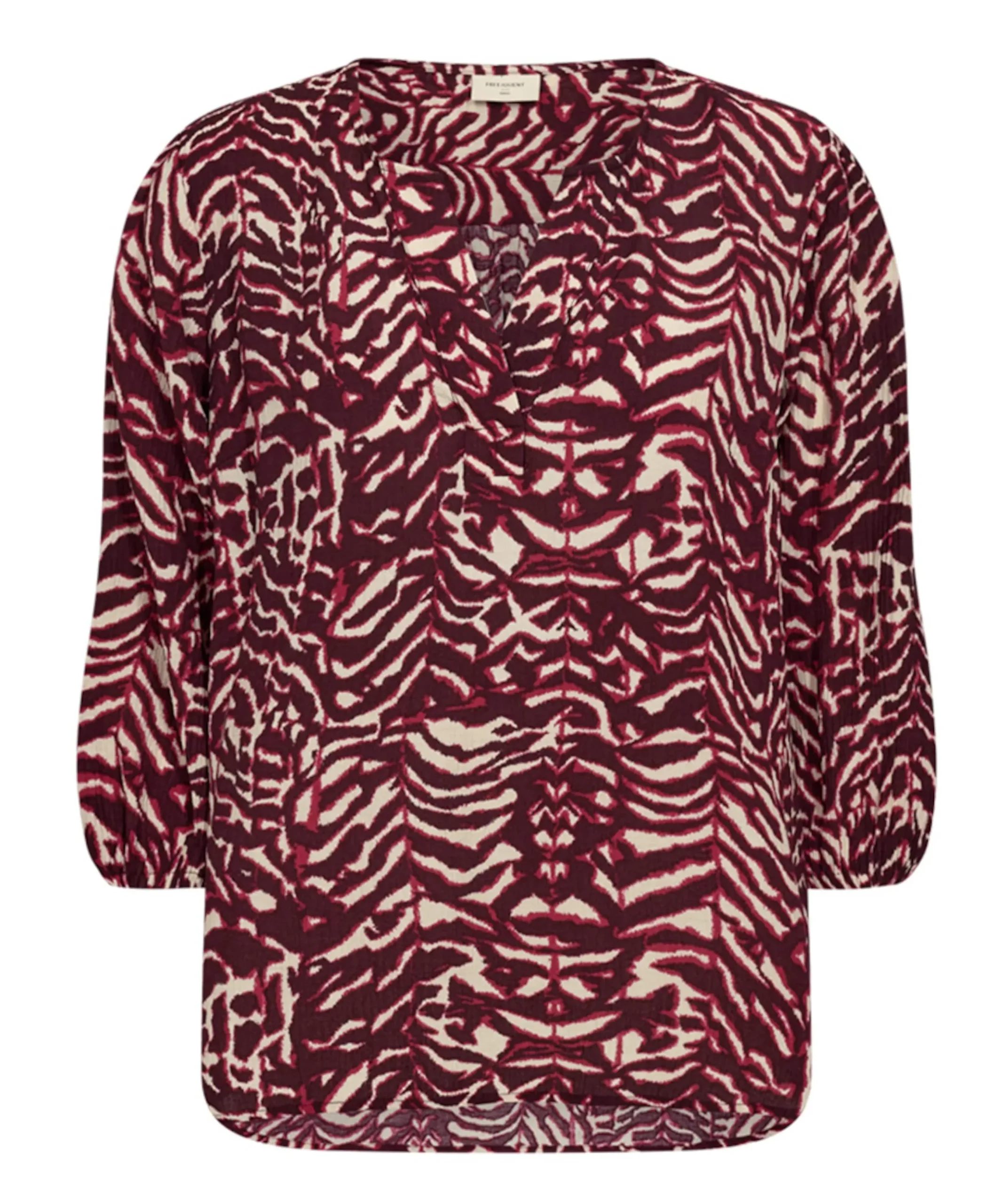 Dames blouse bordeaux