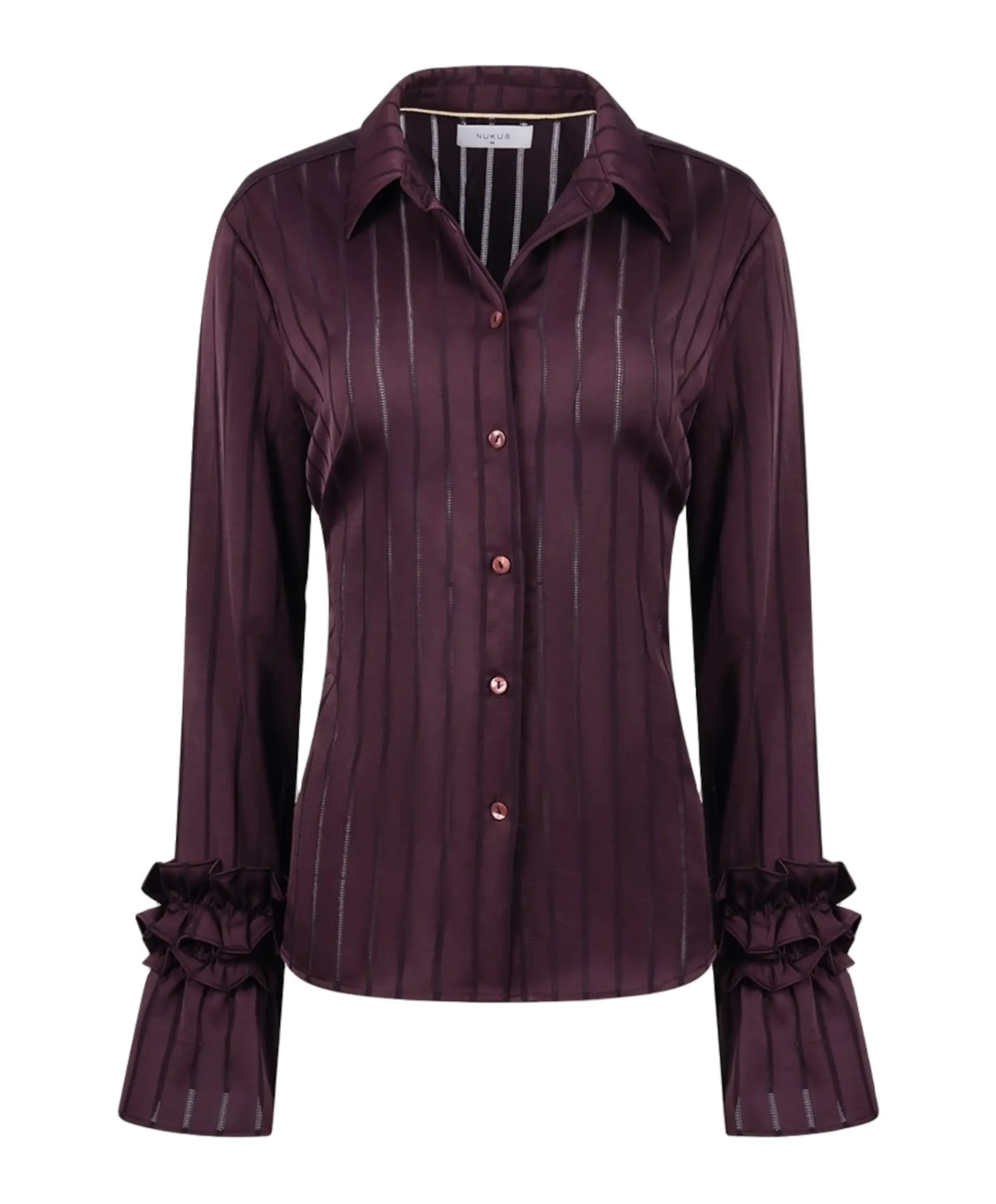 Dames blouse bordeaux