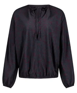 Dames blouse bordeaux