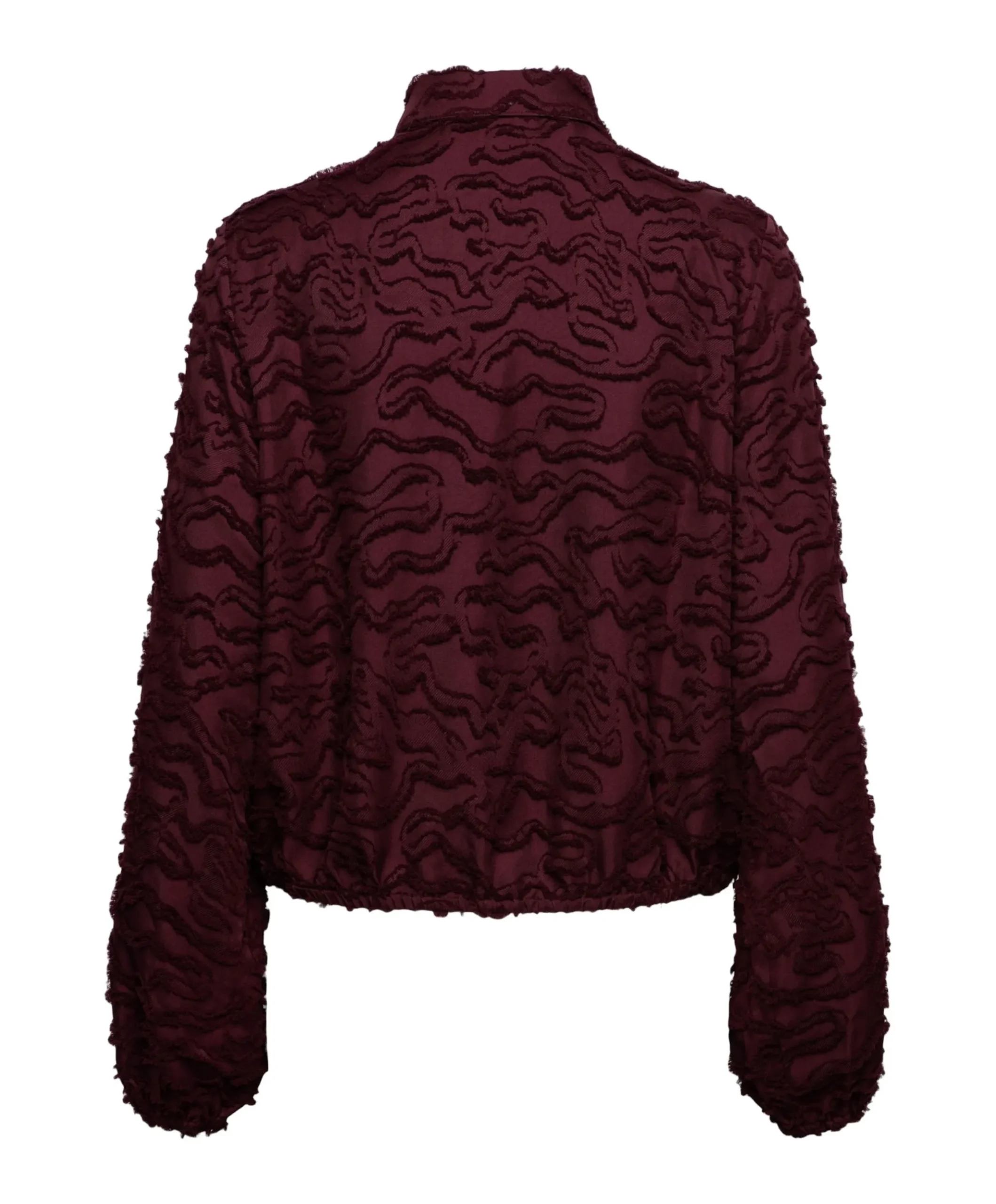 Dames blouse bordeaux