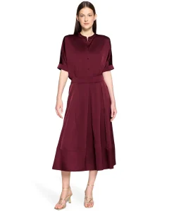 Dames blouse bordeaux