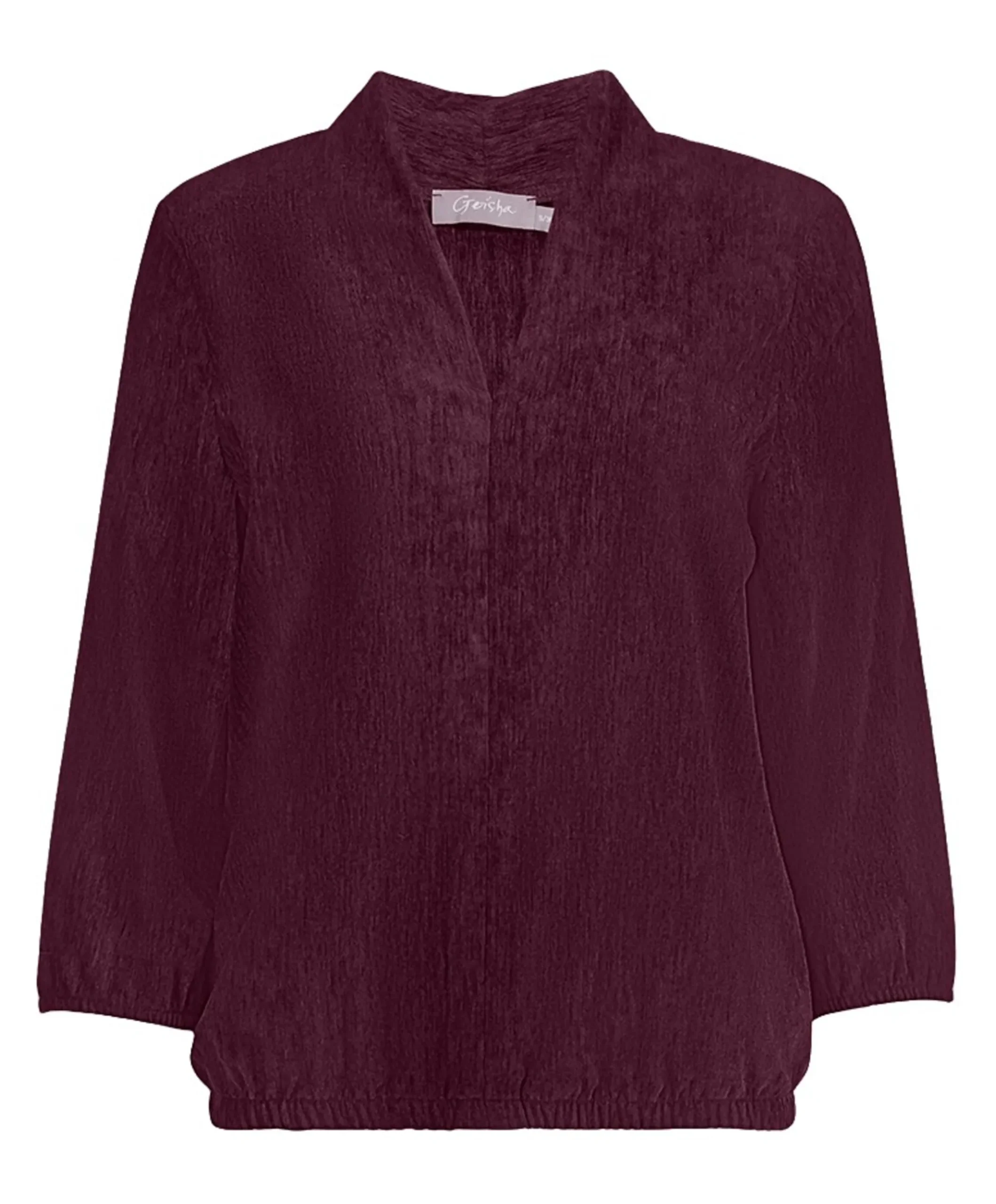Dames blouse bordeaux