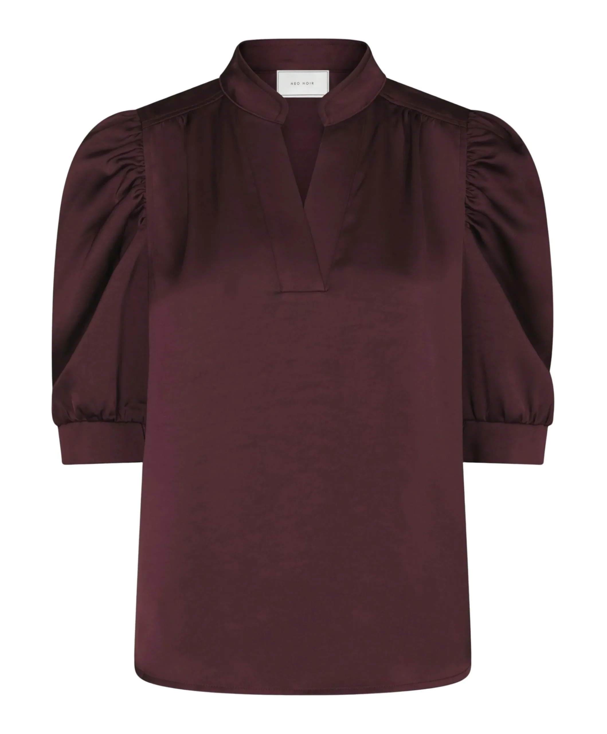 Dames blouse bordeaux