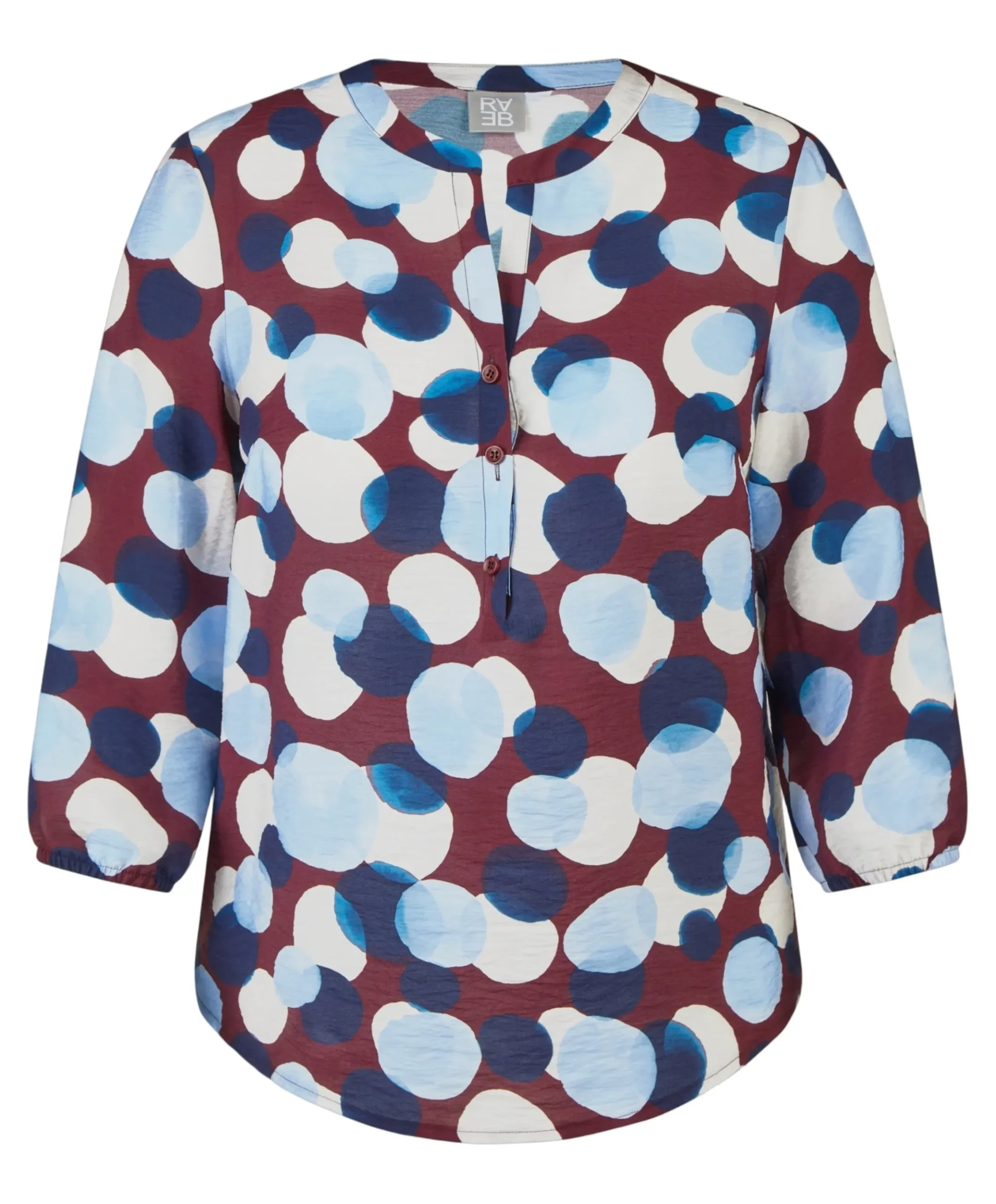 Dames blouse bordeaux