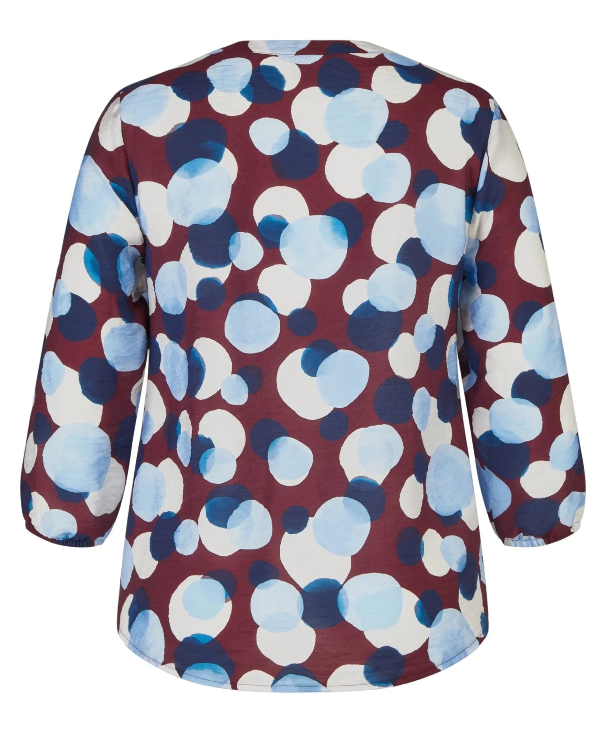 Dames blouse bordeaux