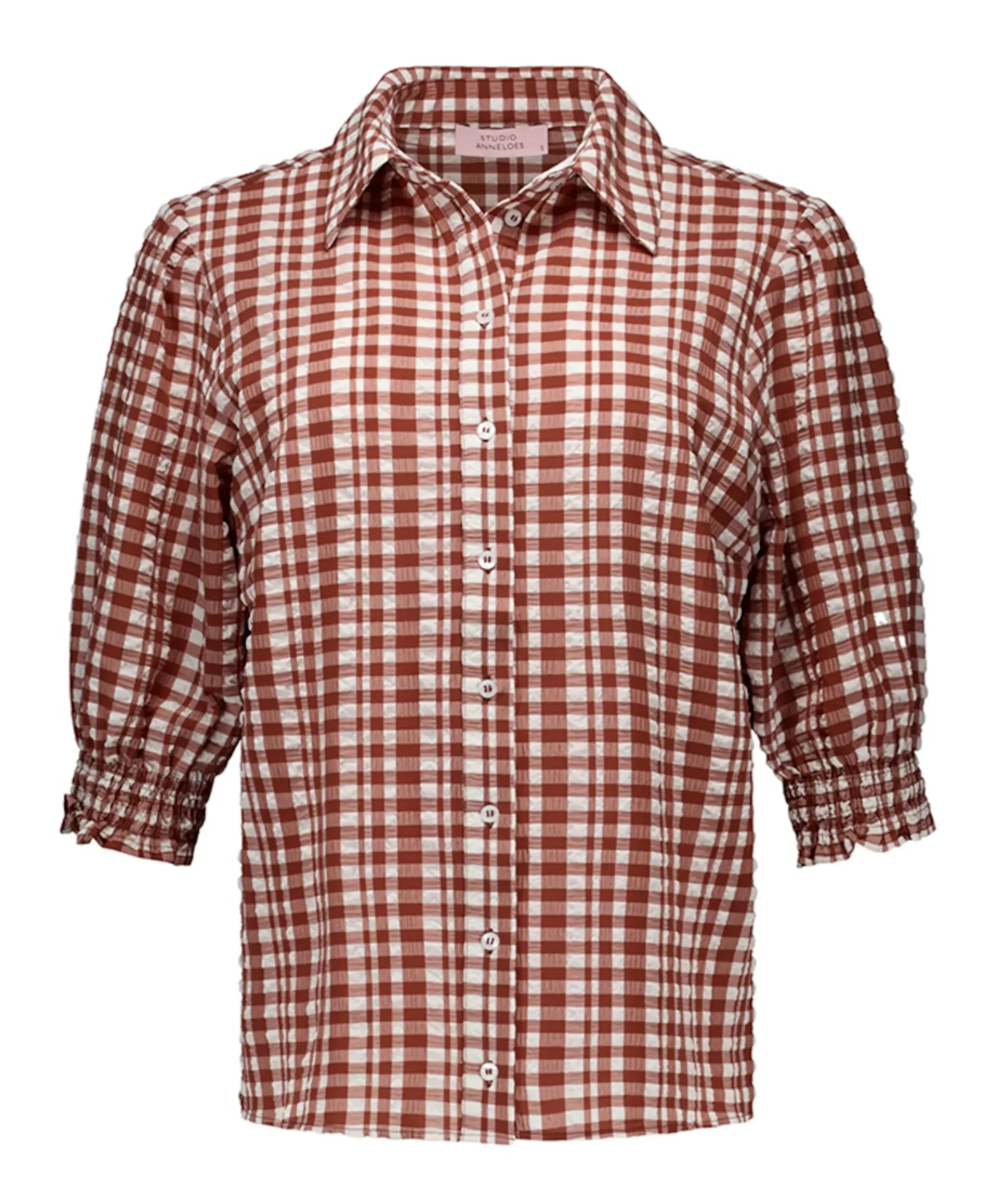 Dames blouse brique