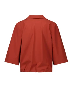 Dames blouse brique