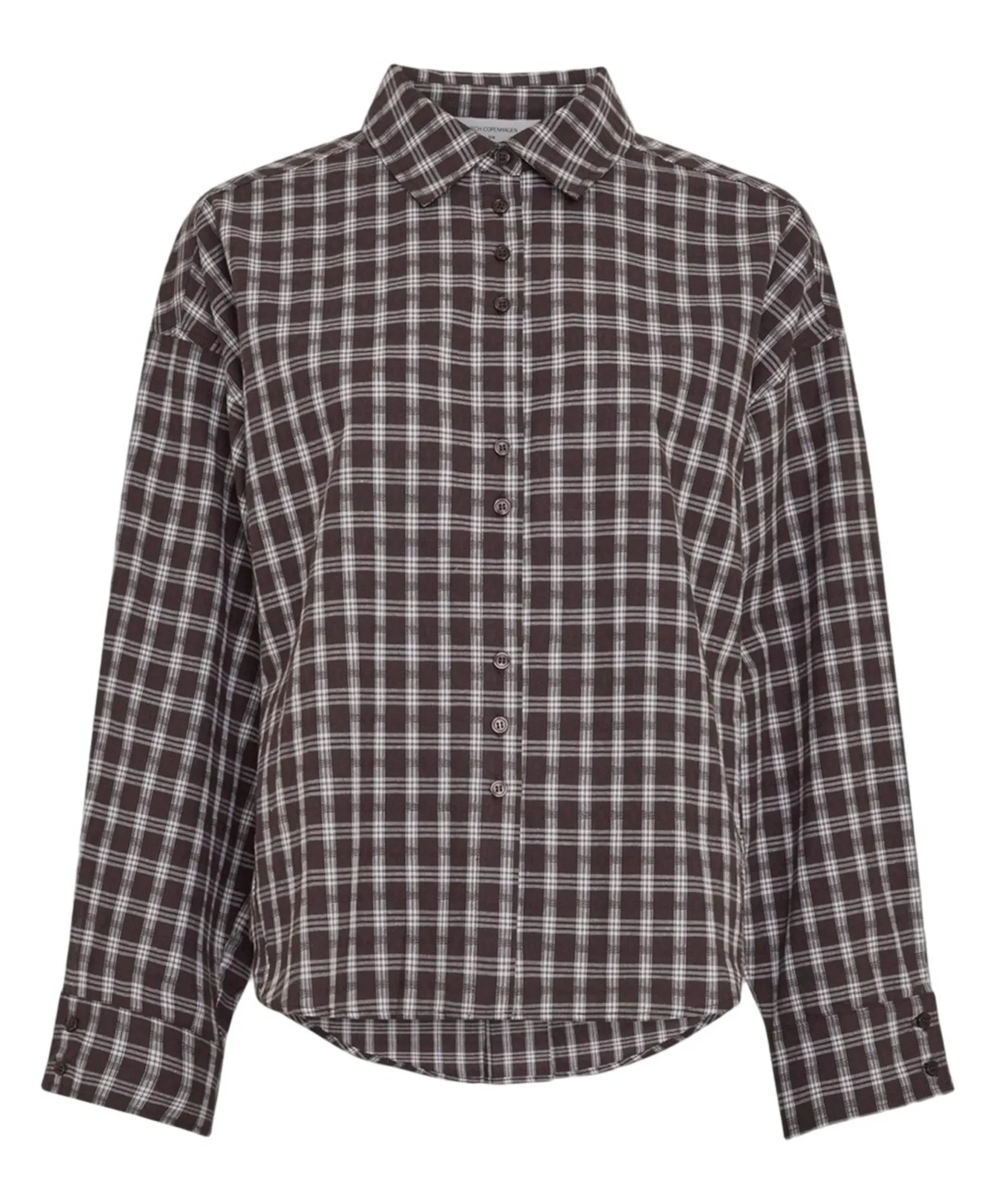 Dames blouse bruin