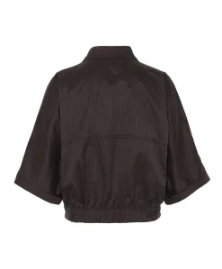 Dames blouse bruin