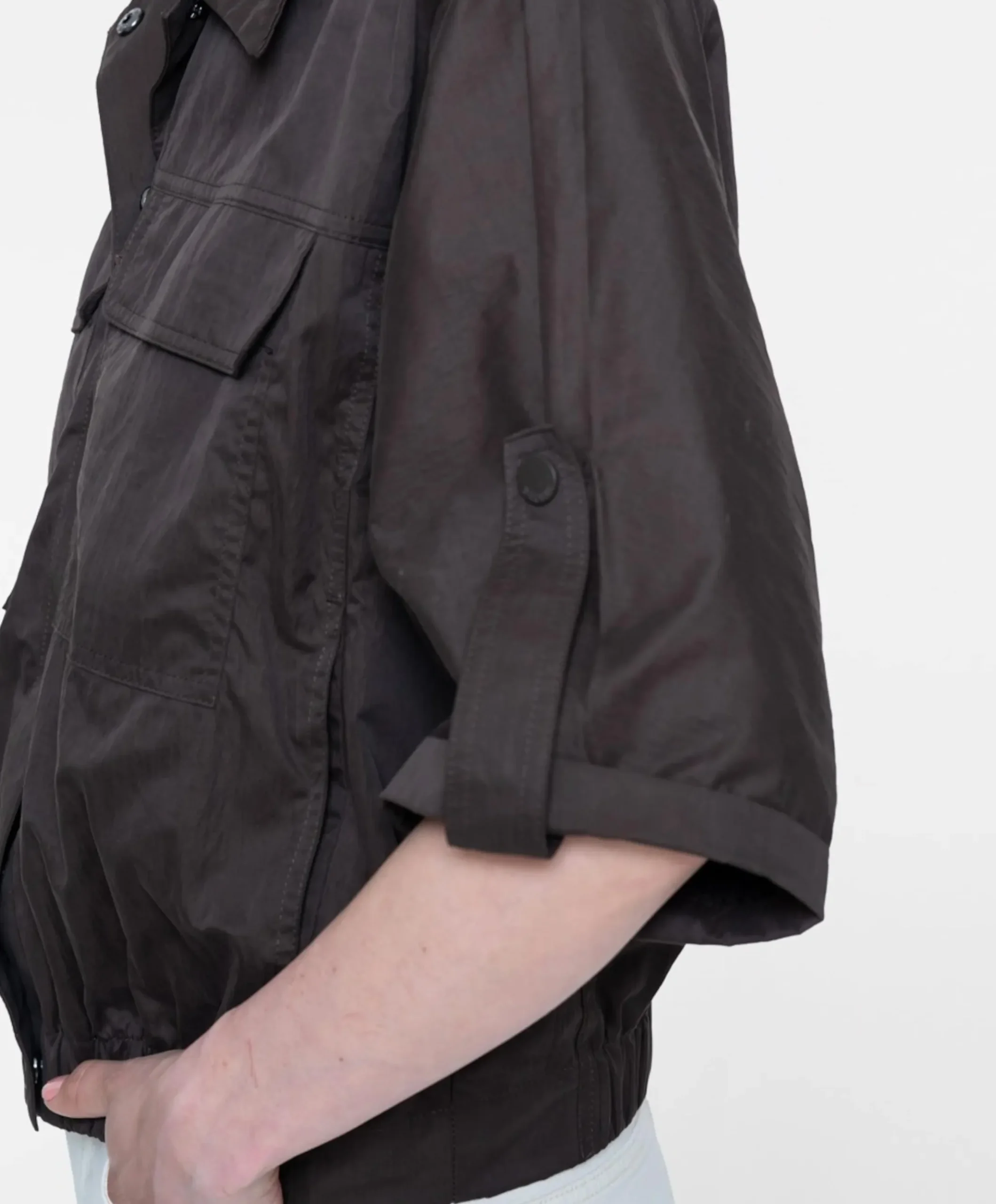Dames blouse bruin