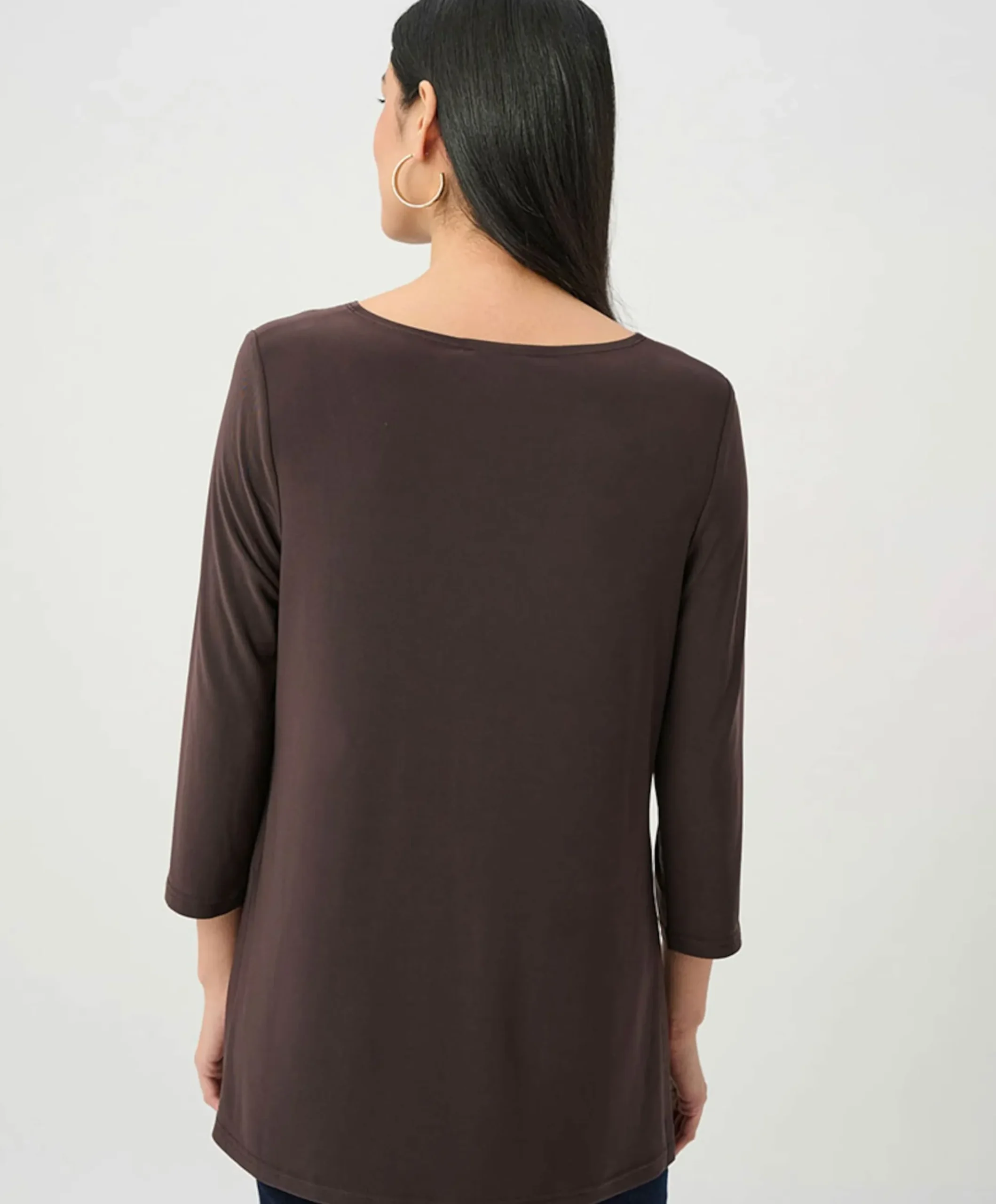 Dames blouse bruin