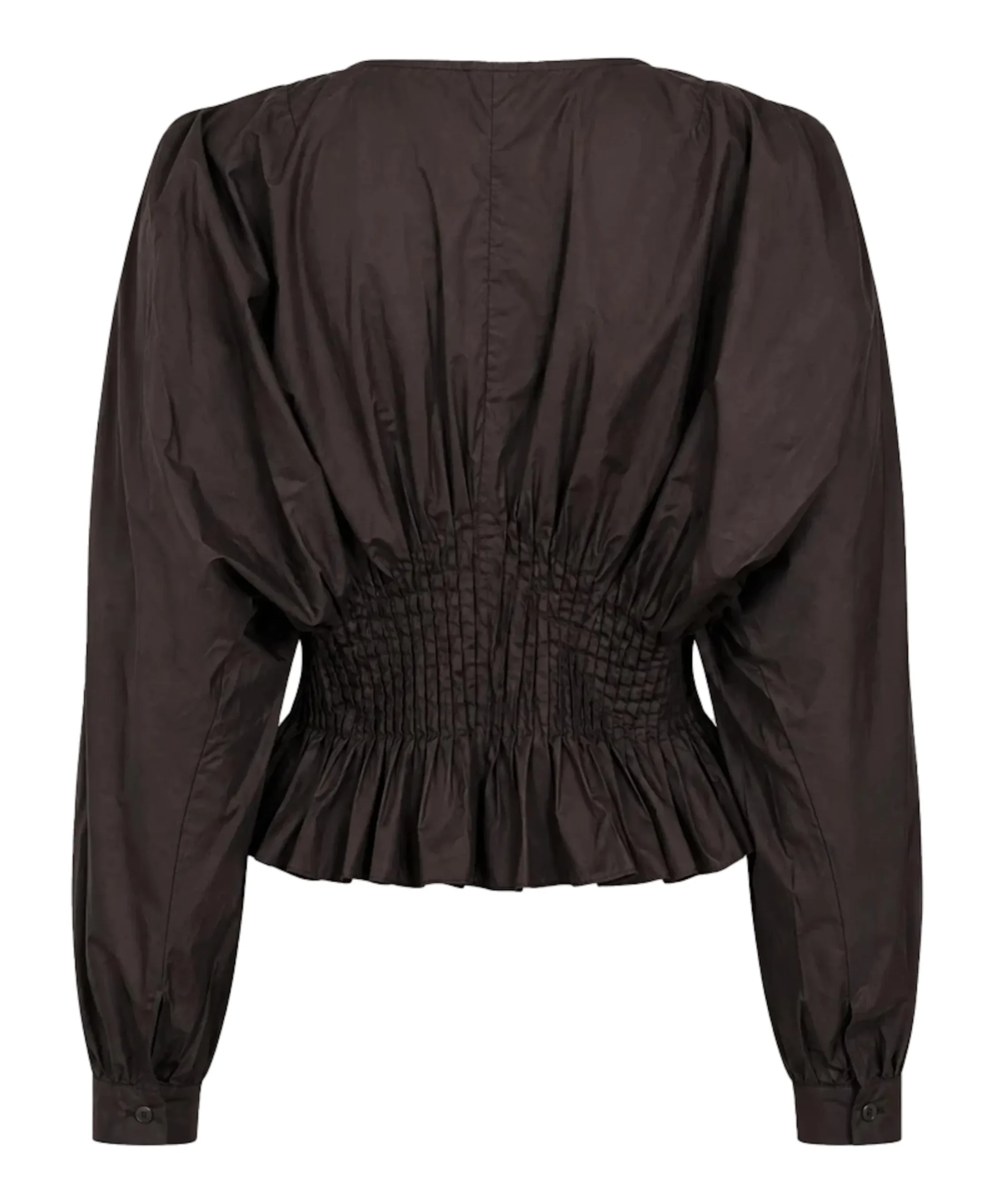 Dames blouse bruin
