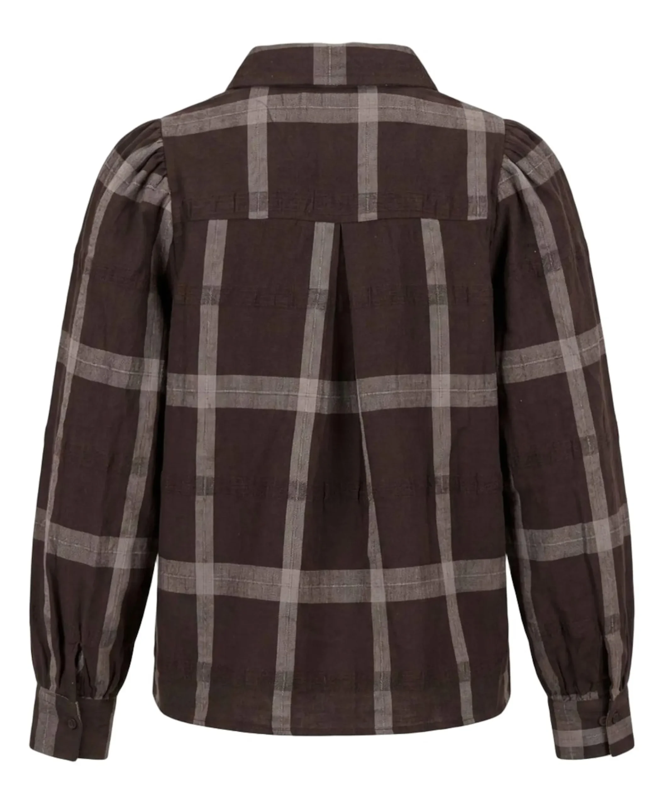 Dames blouse bruin