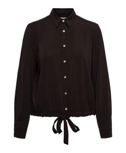 Dames blouse bruin