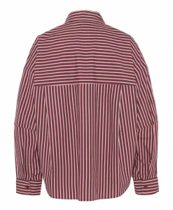 Dames blouse bruin