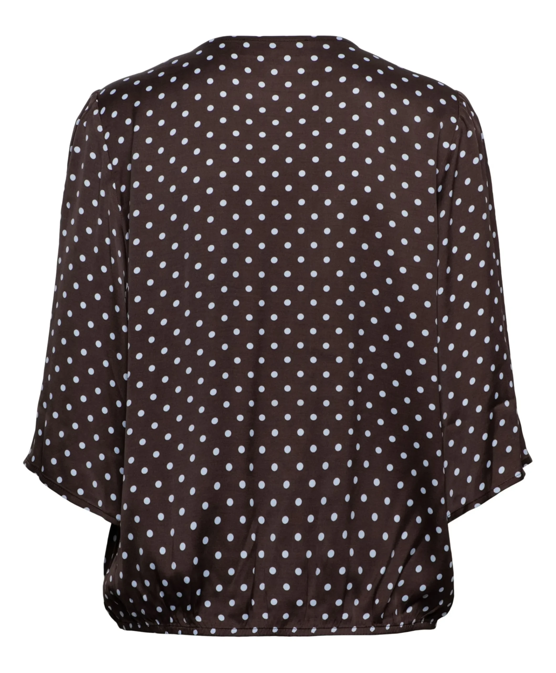 Dames blouse bruin