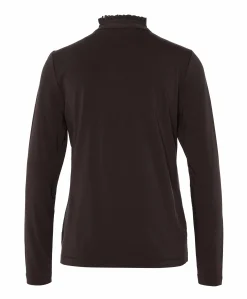 Dames blouse bruin