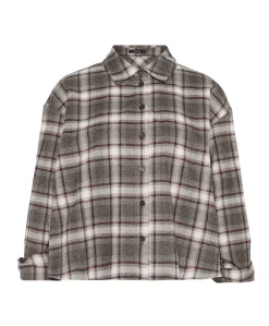 Dames blouse bruin