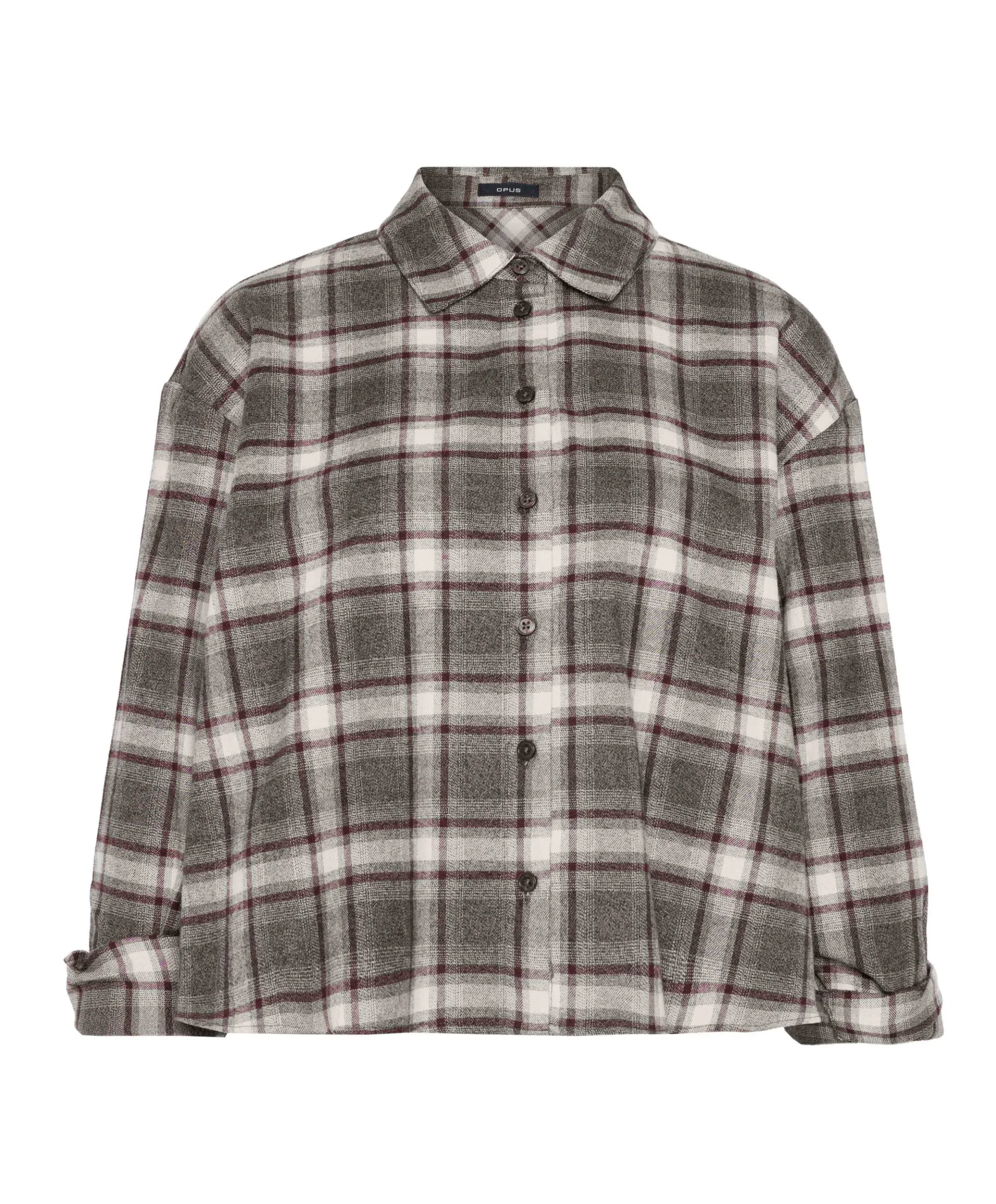 Dames blouse bruin