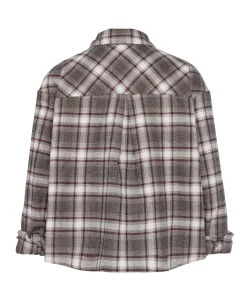 Dames blouse bruin
