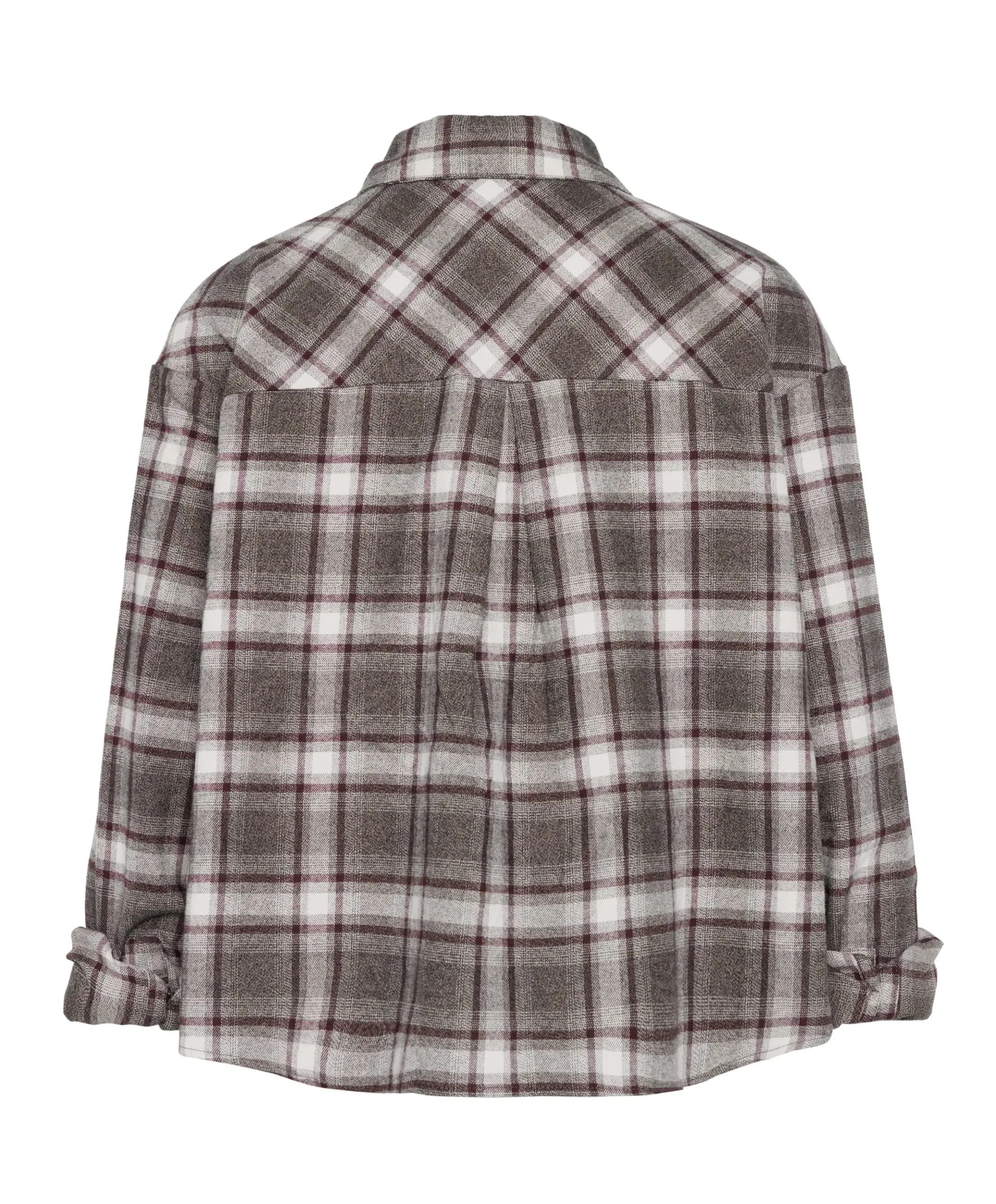 Dames blouse bruin
