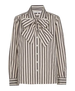 Dames blouse bruin