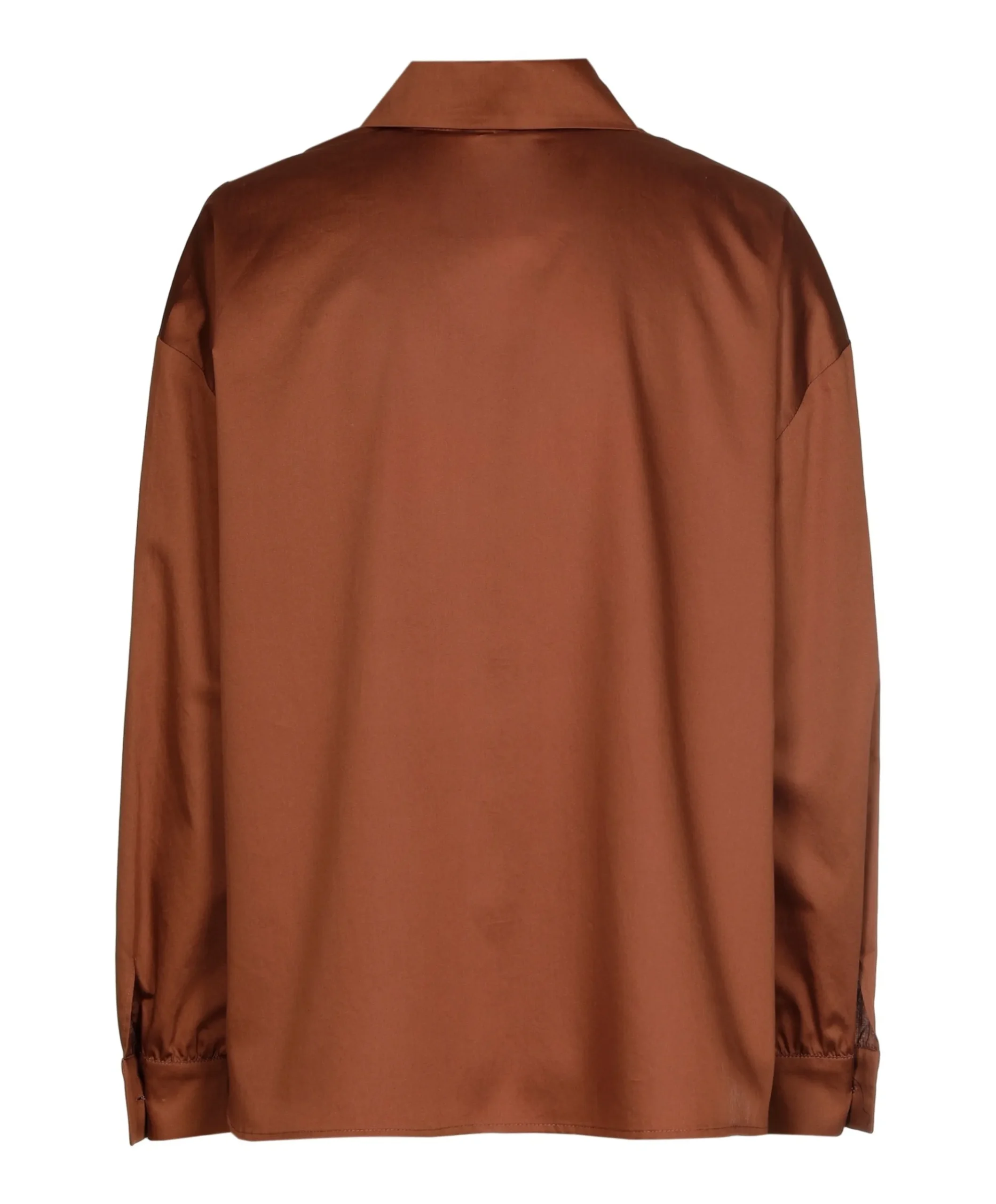 Dames blouse bruin