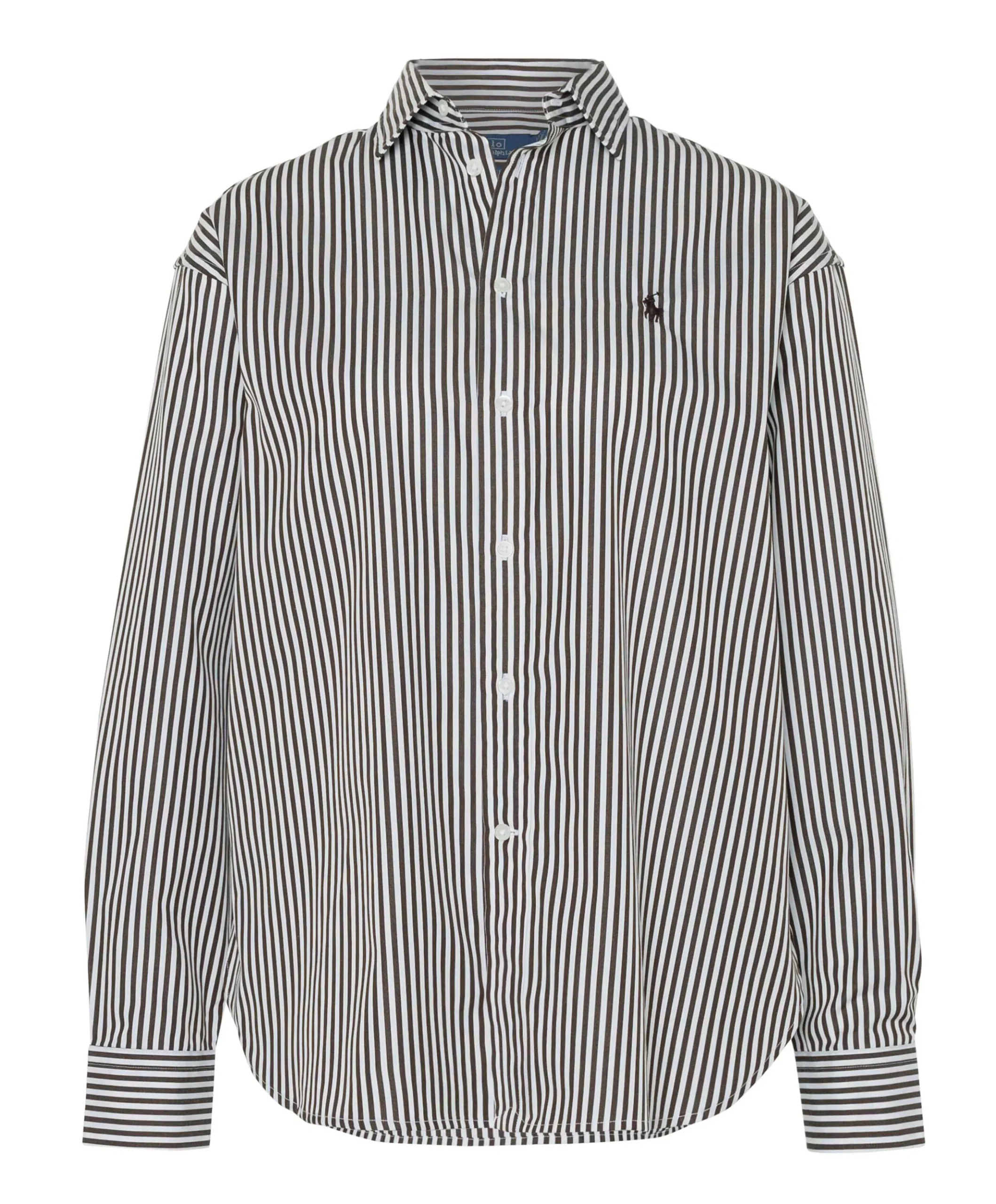 Dames blouse bruin