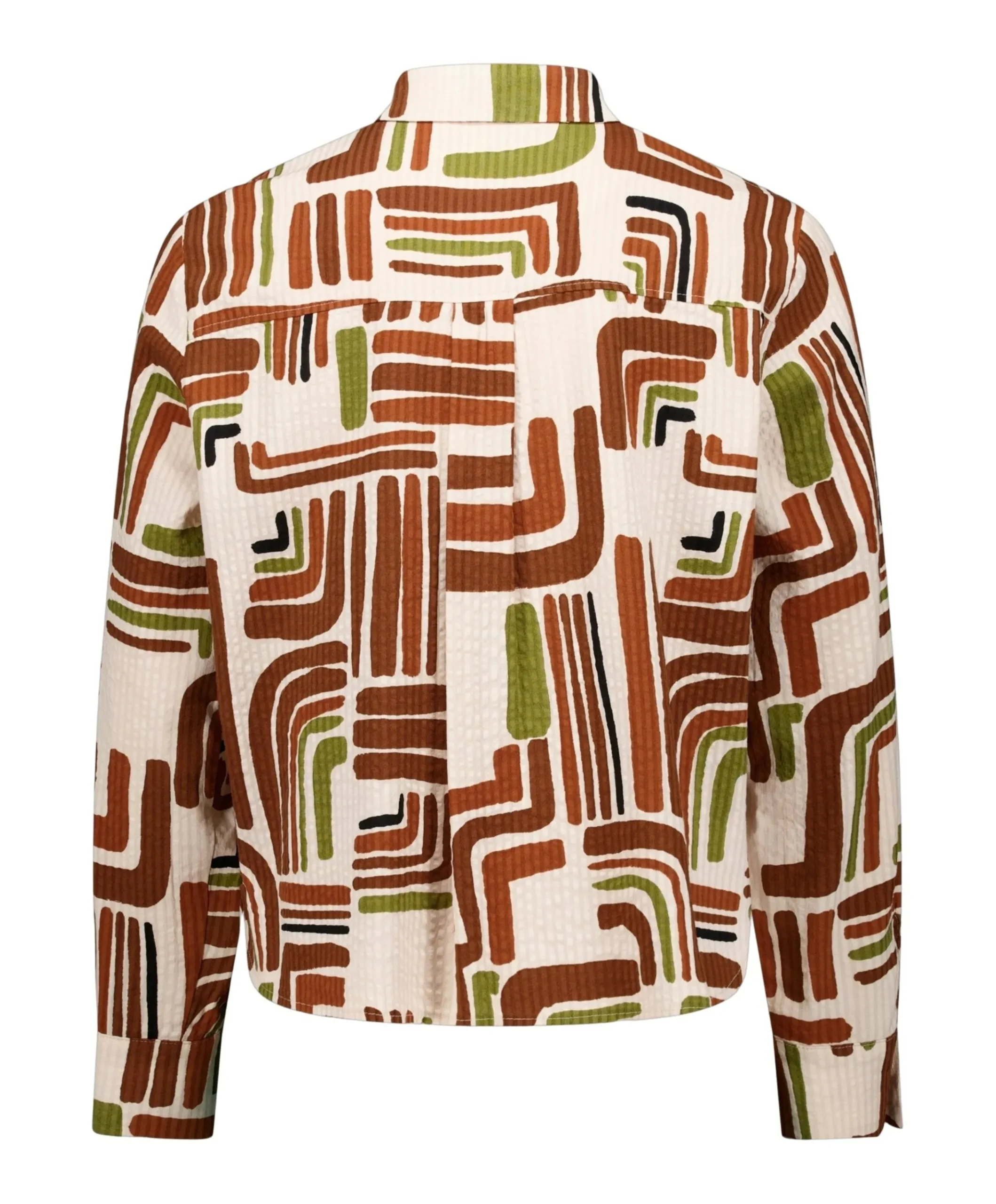 Dames blouse bruin