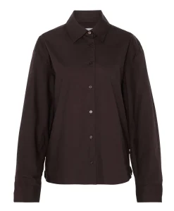 Dames blouse bruin