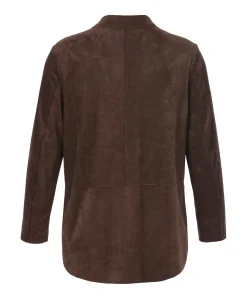 Dames blouse bruin