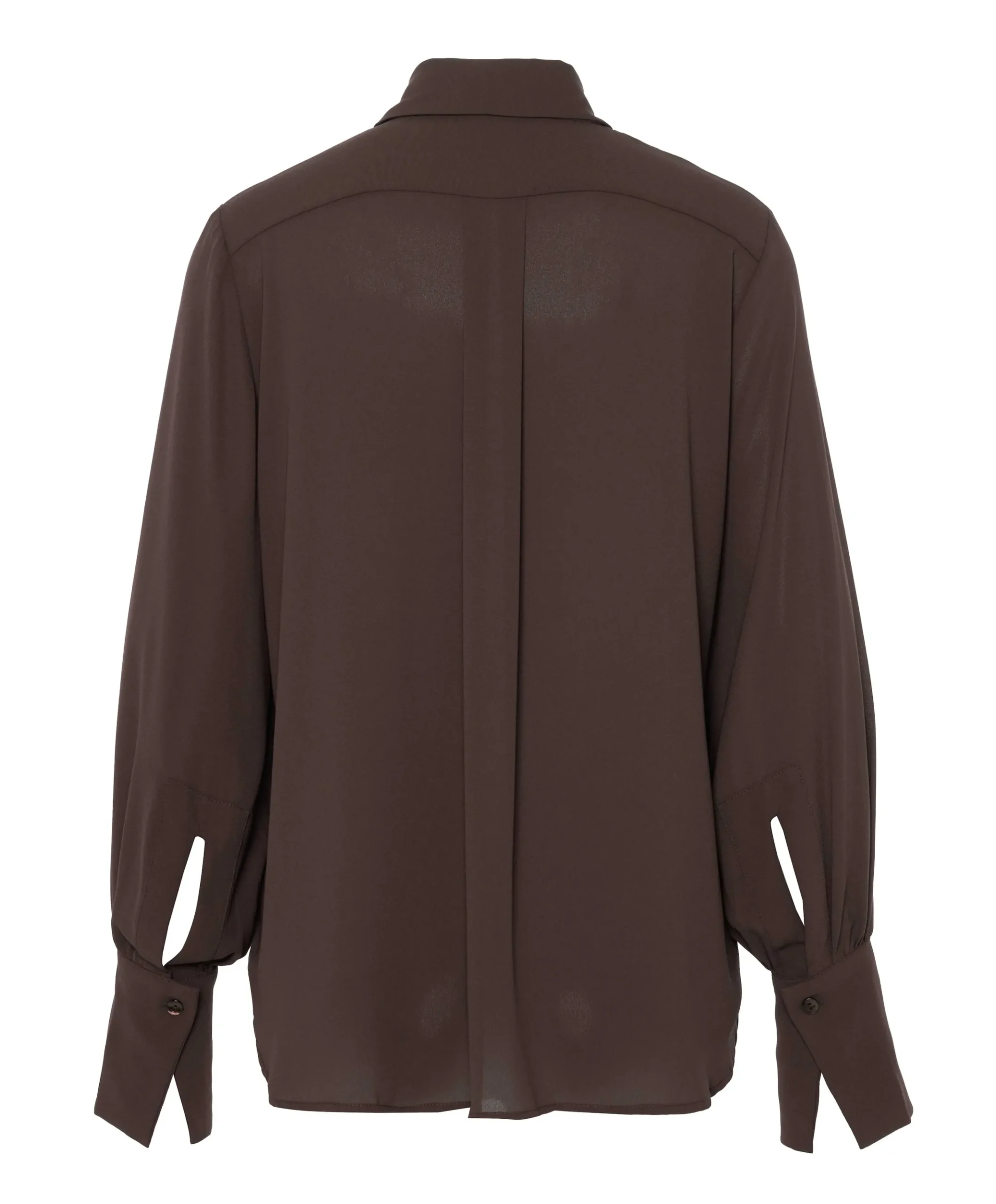 Dames blouse bruin