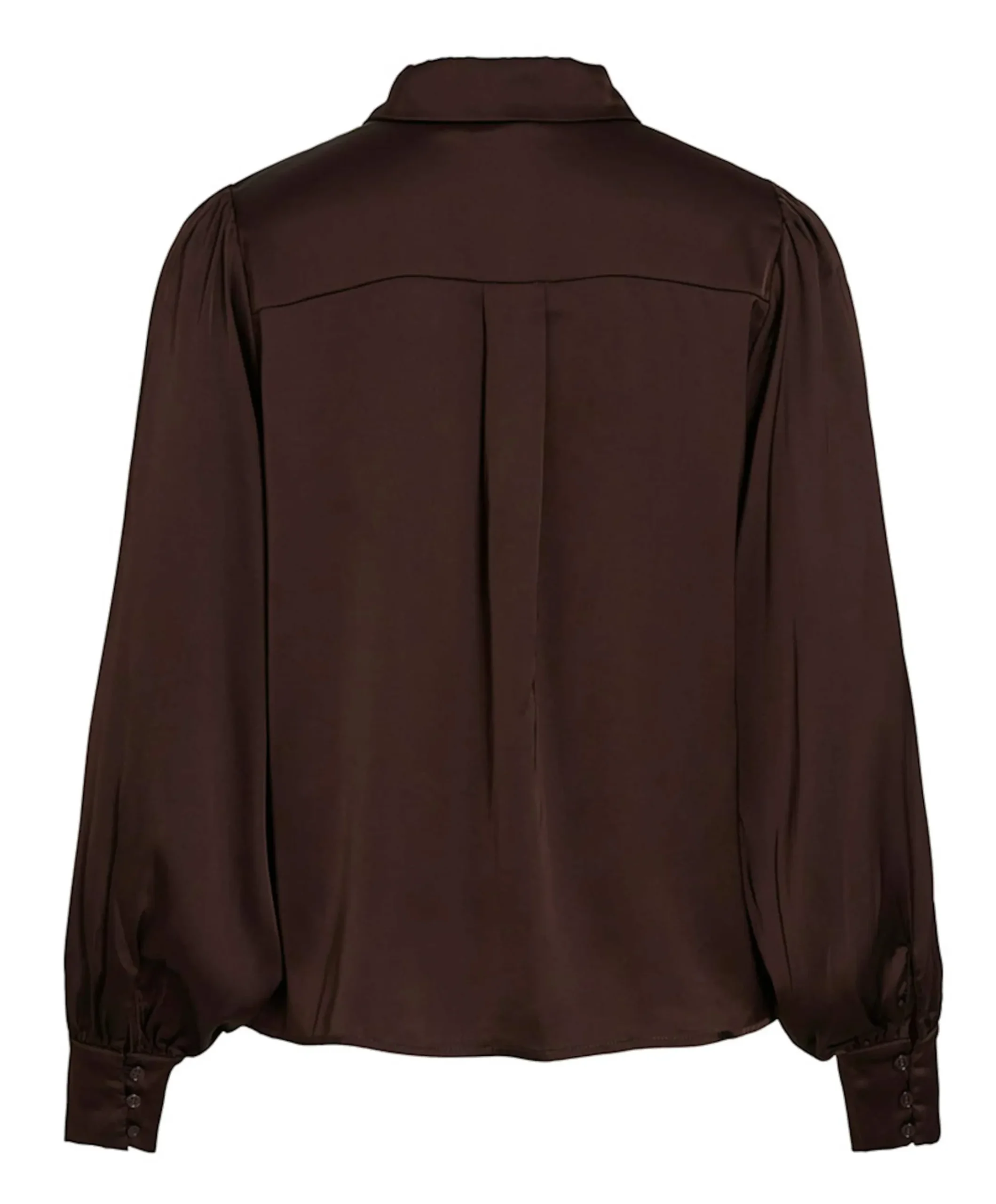 Dames blouse bruin