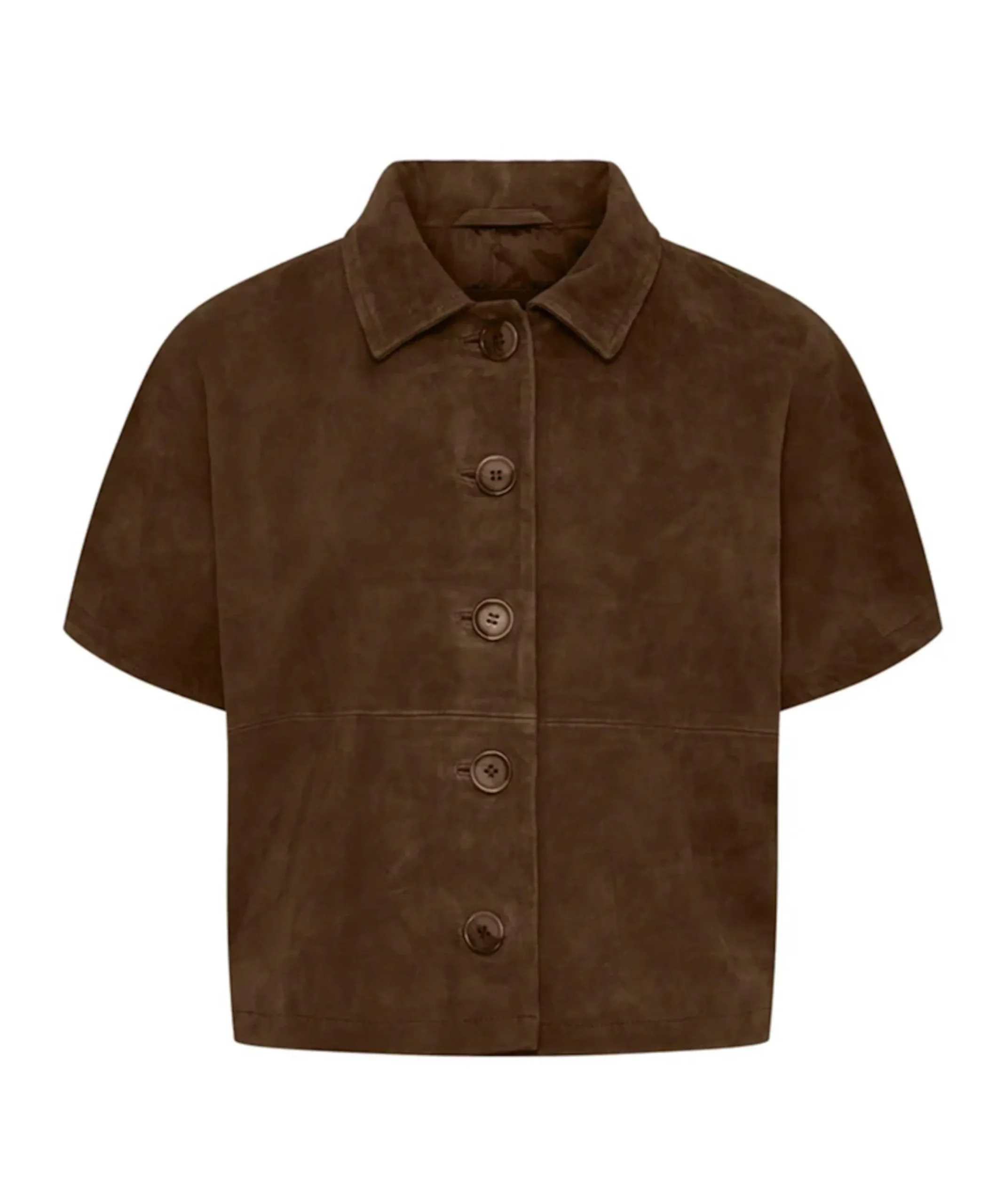 Dames blouse bruin