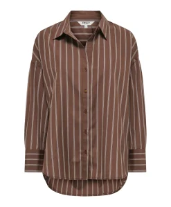 Dames blouse bruin