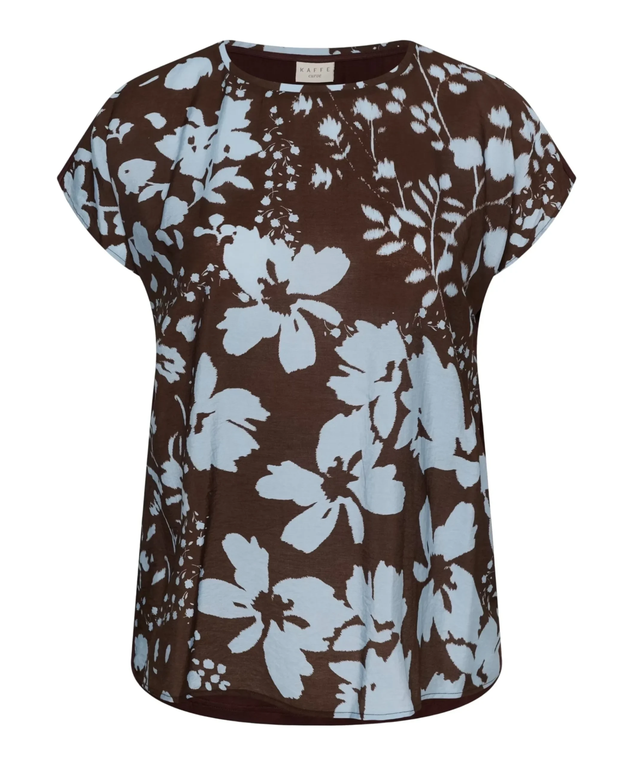 Dames blouse bruin