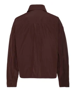 Dames blouse bruin