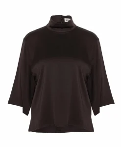 Dames blouse bruin