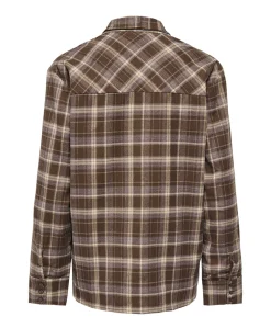 Dames blouse bruin