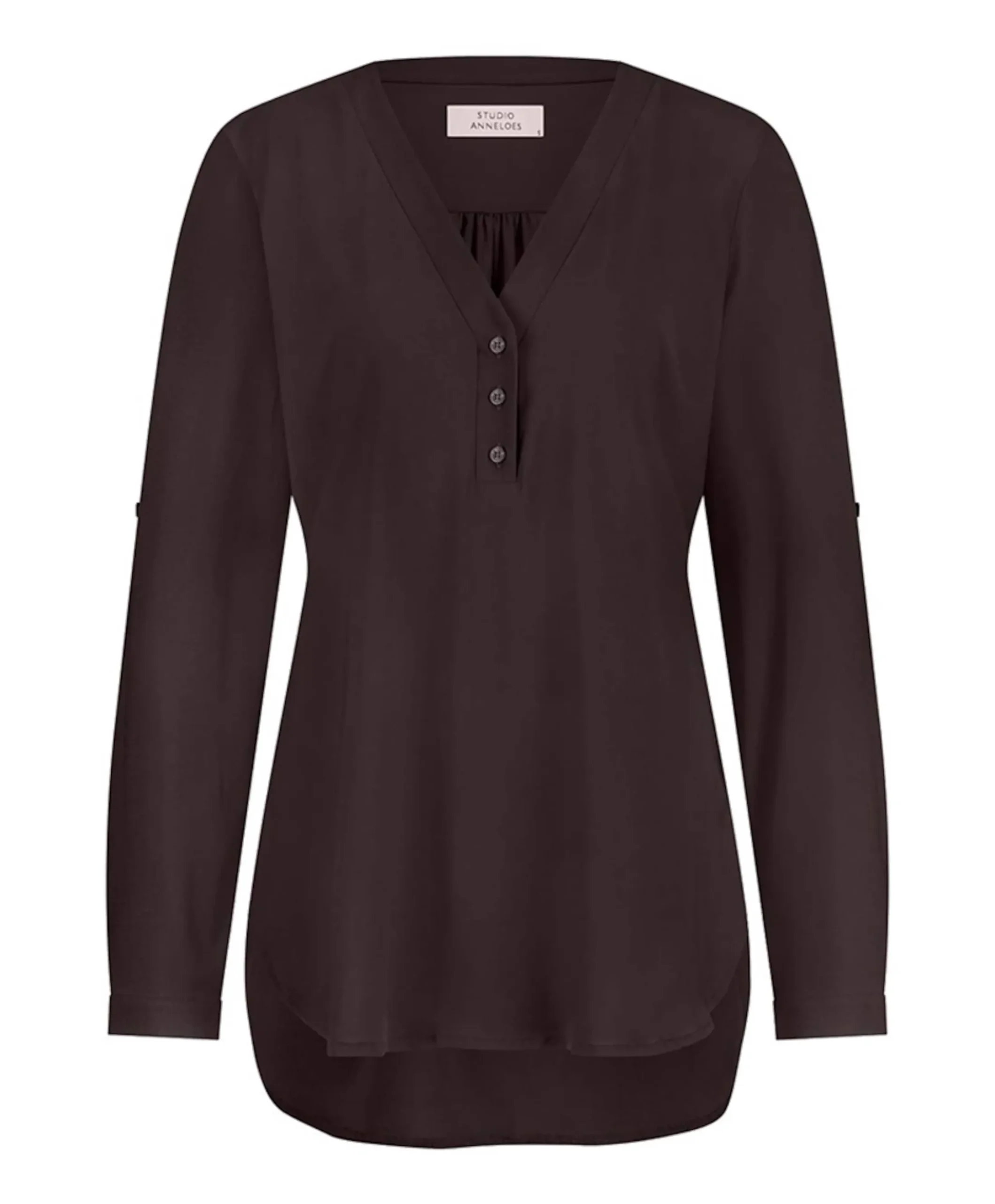 Dames blouse bruin