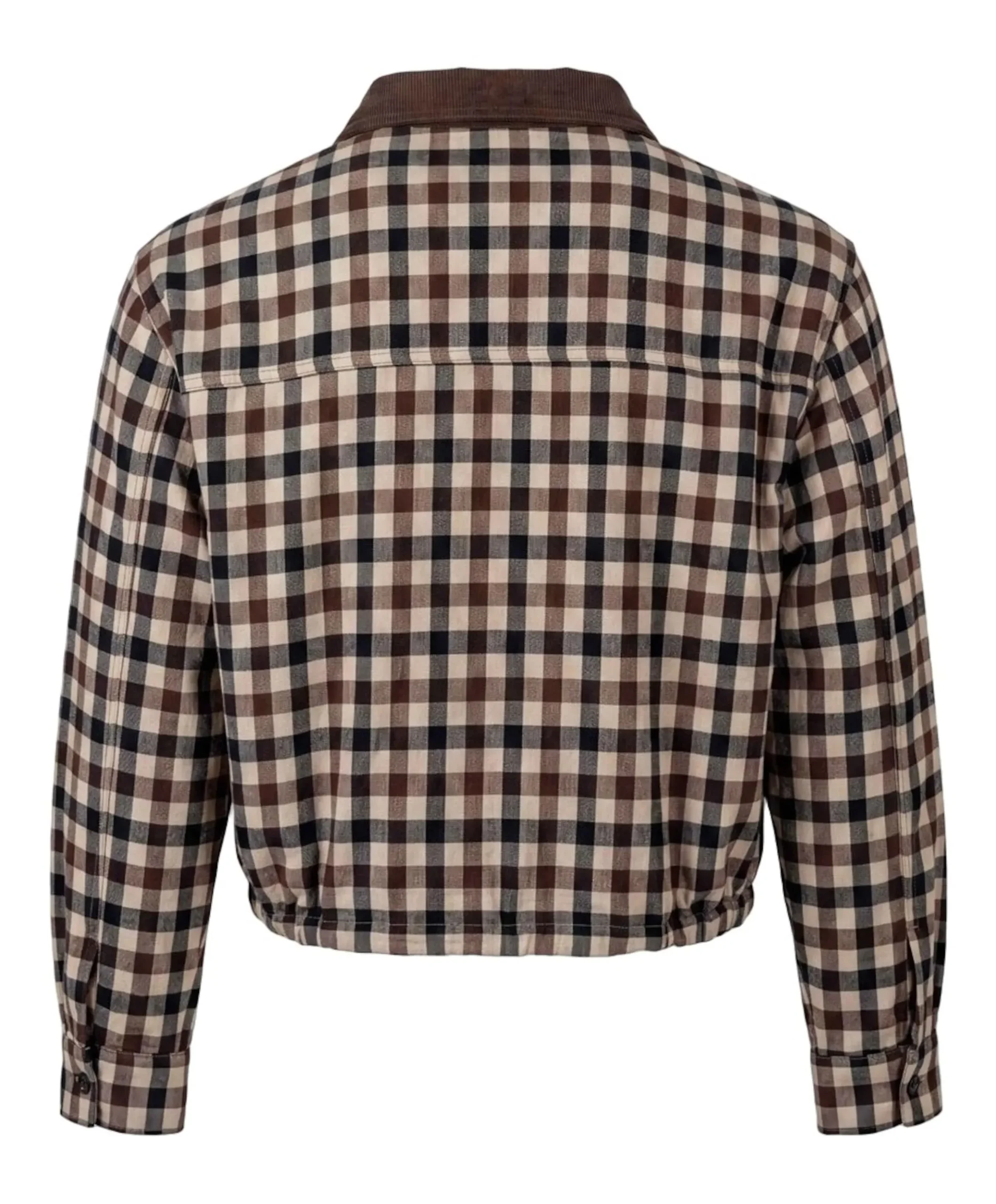 Dames blouse bruin
