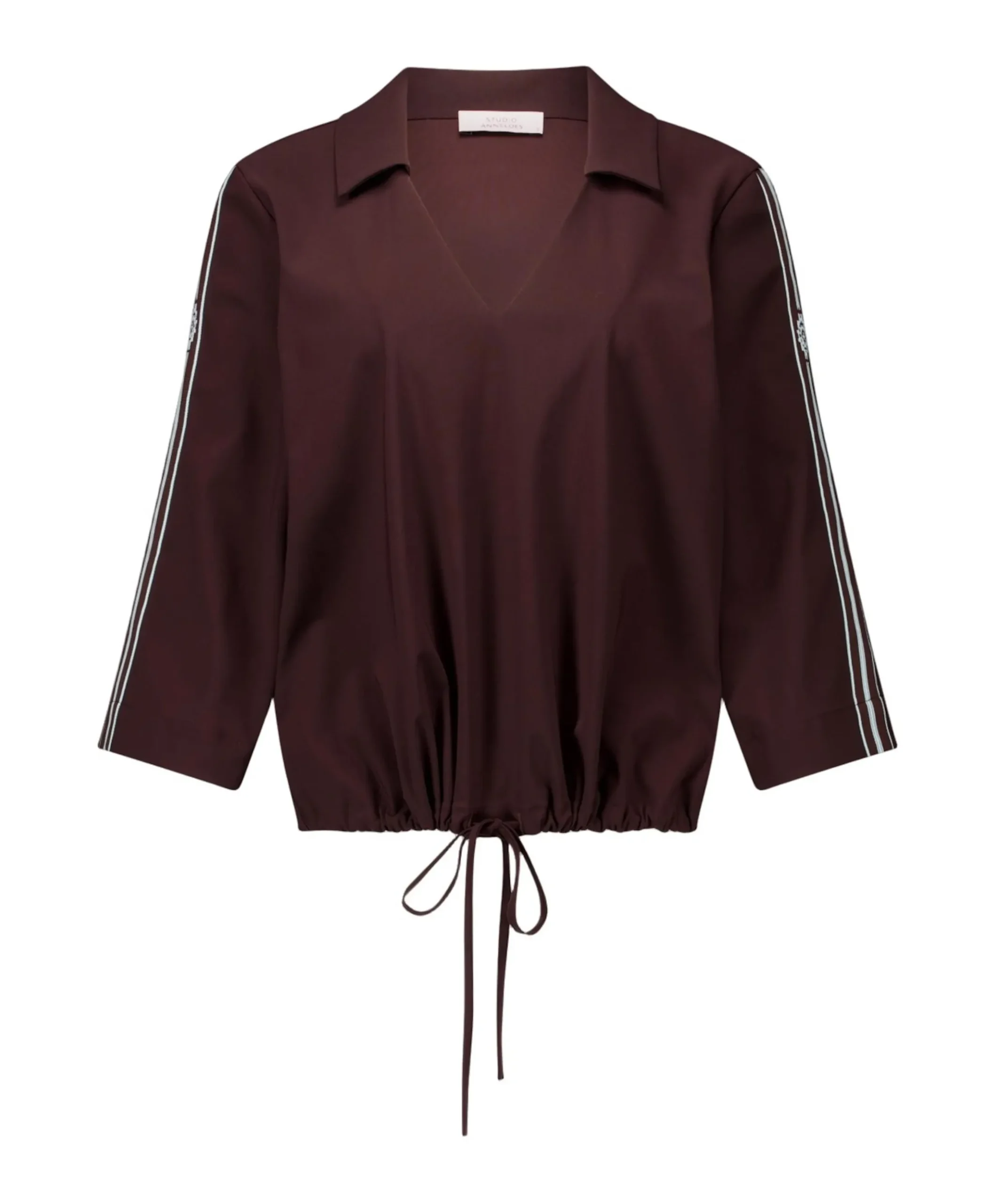 Dames blouse bruin