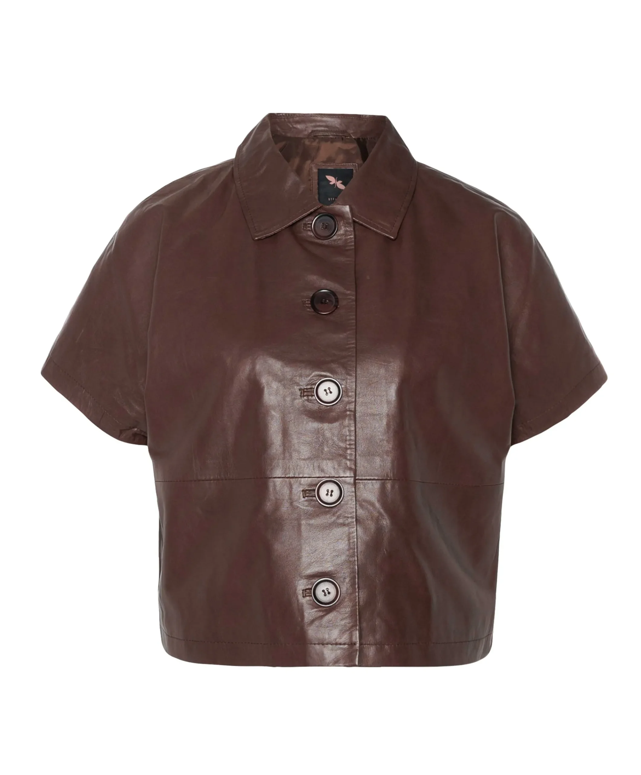 Dames blouse bruin