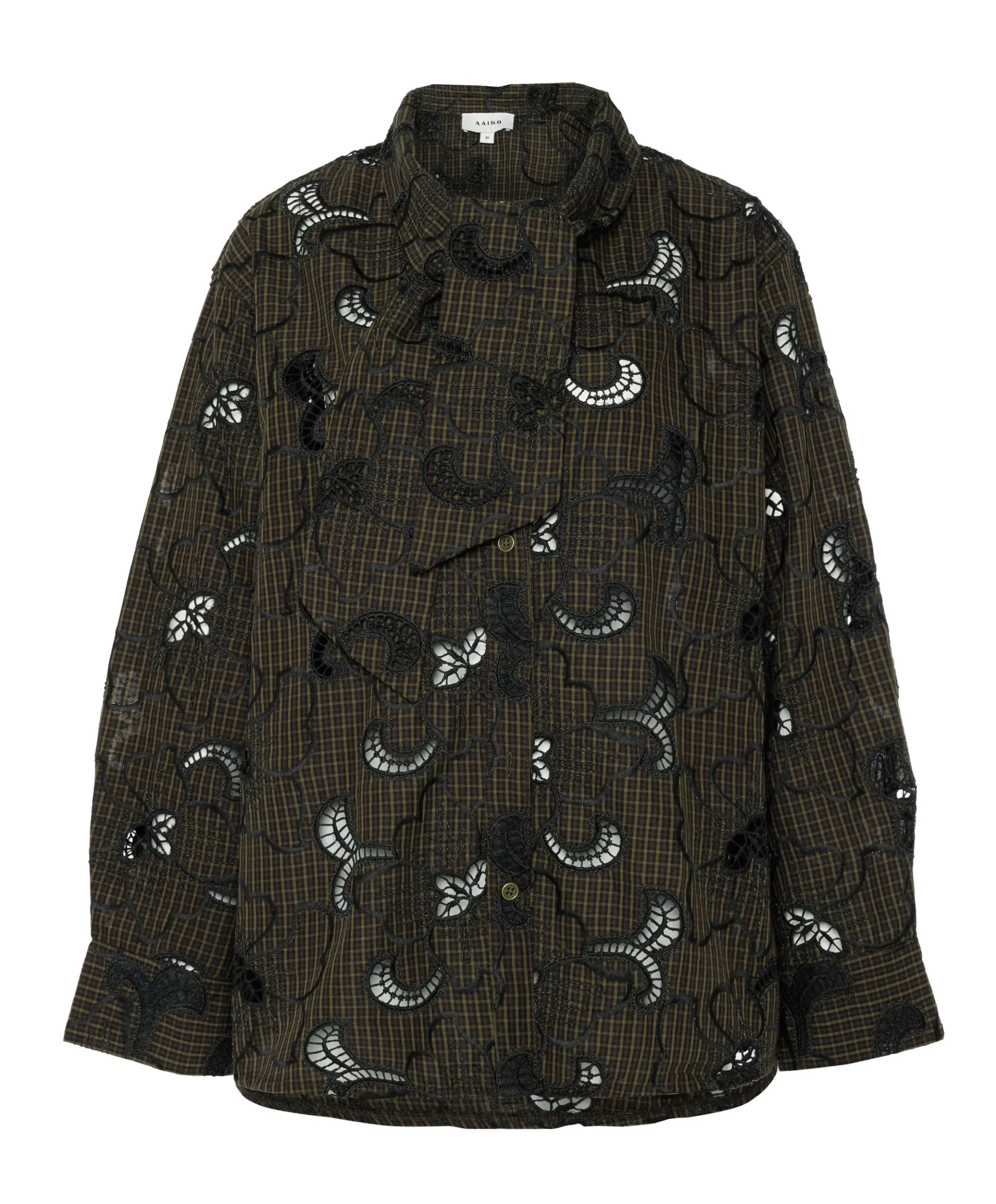 Dames blouse bruin