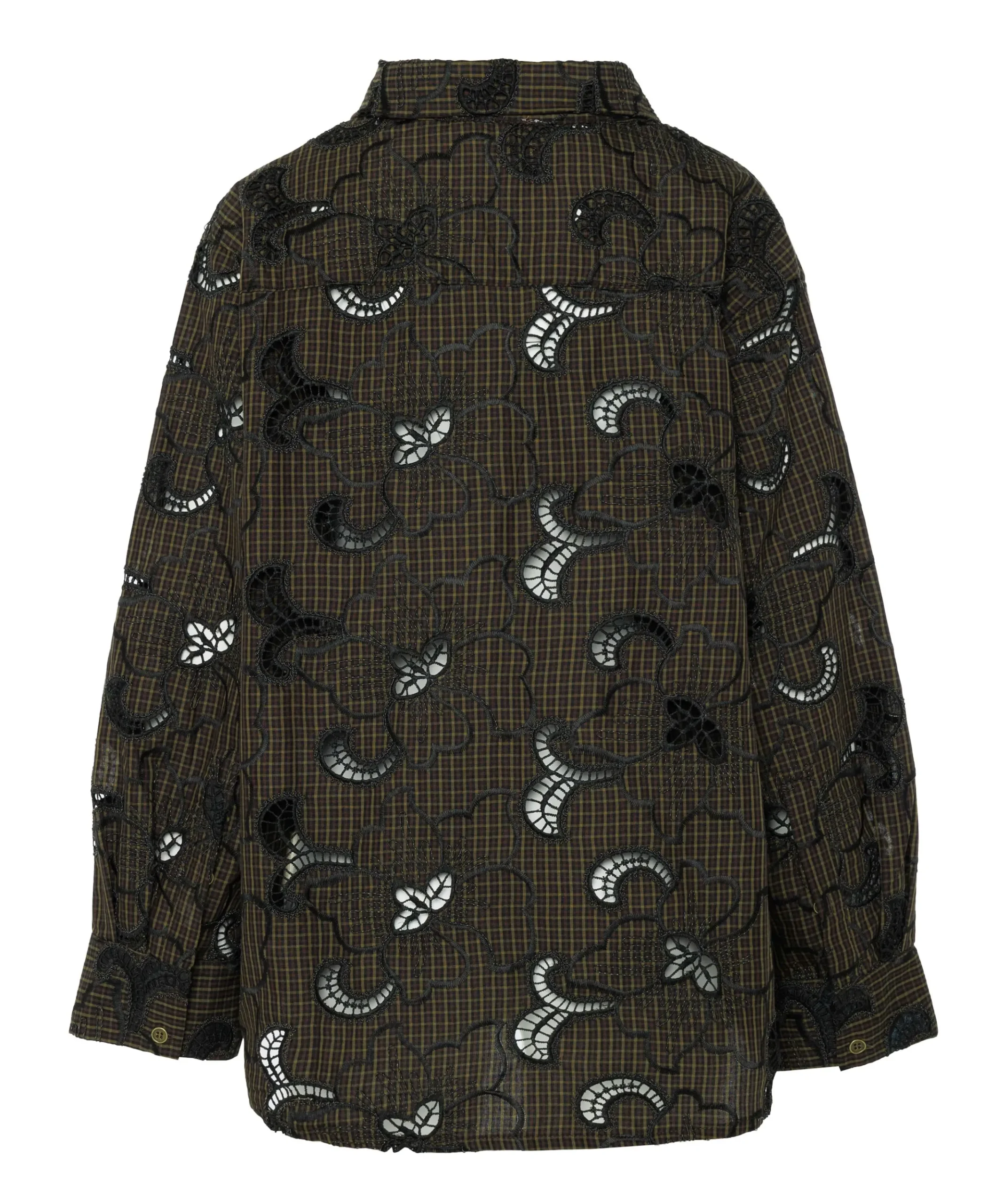 Dames blouse bruin