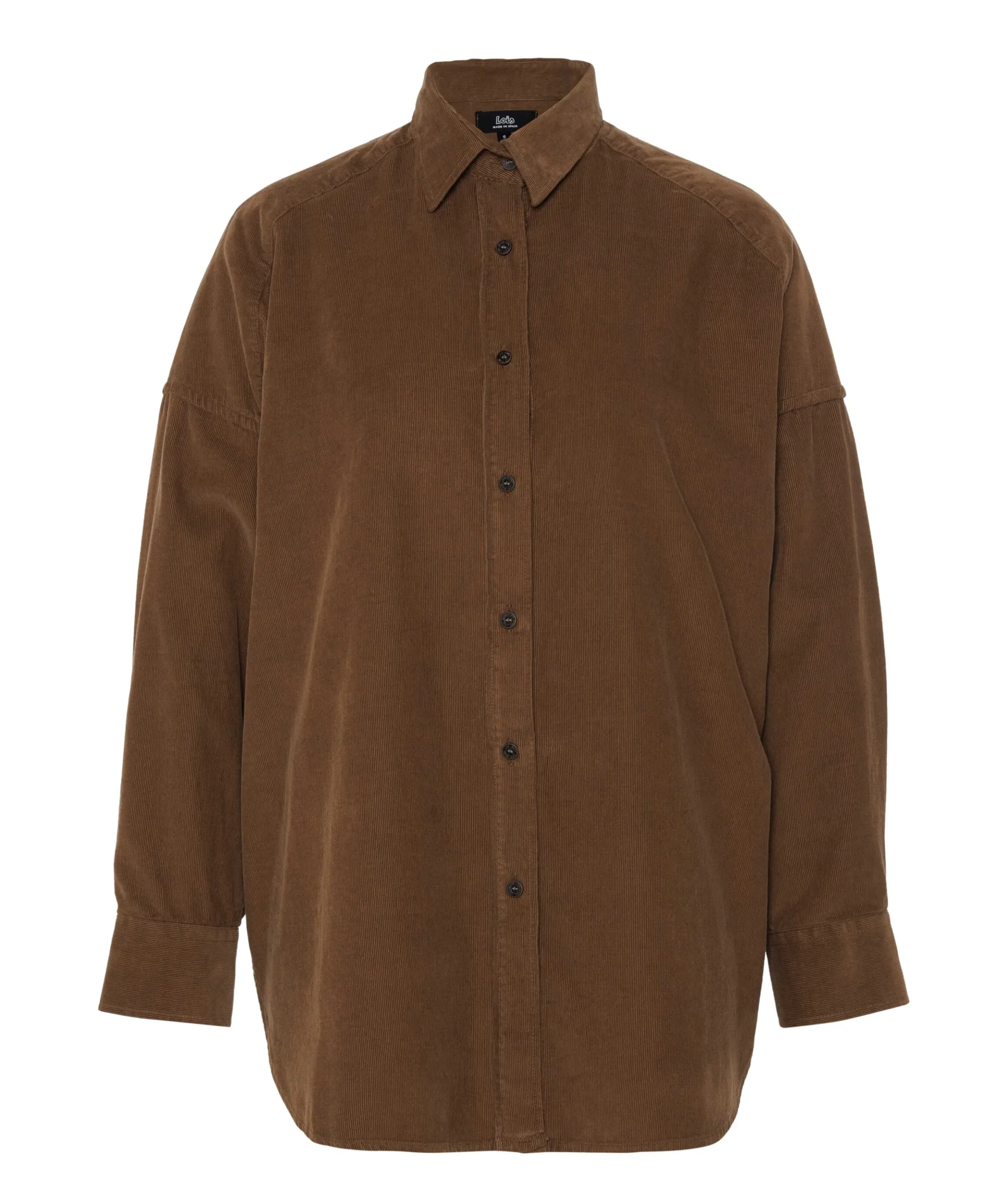 Dames blouse bruin